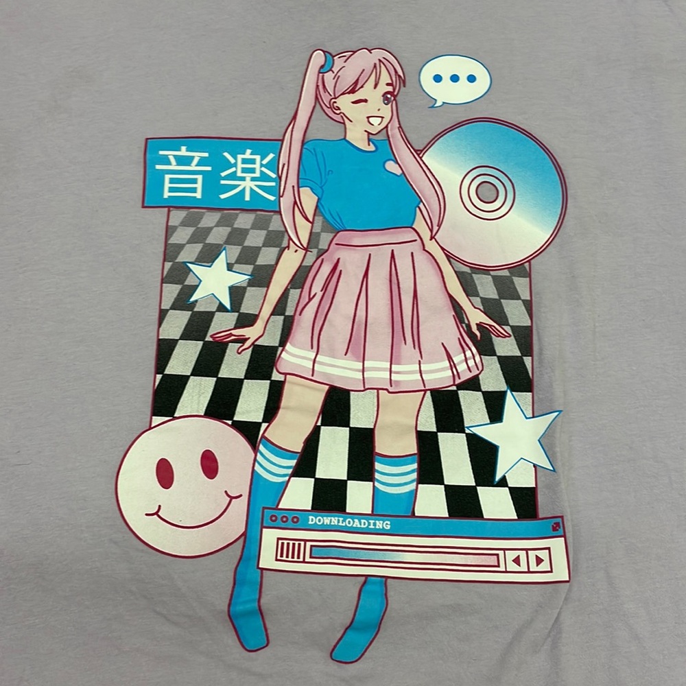 Hot Topic Anime Shirt Size XL
